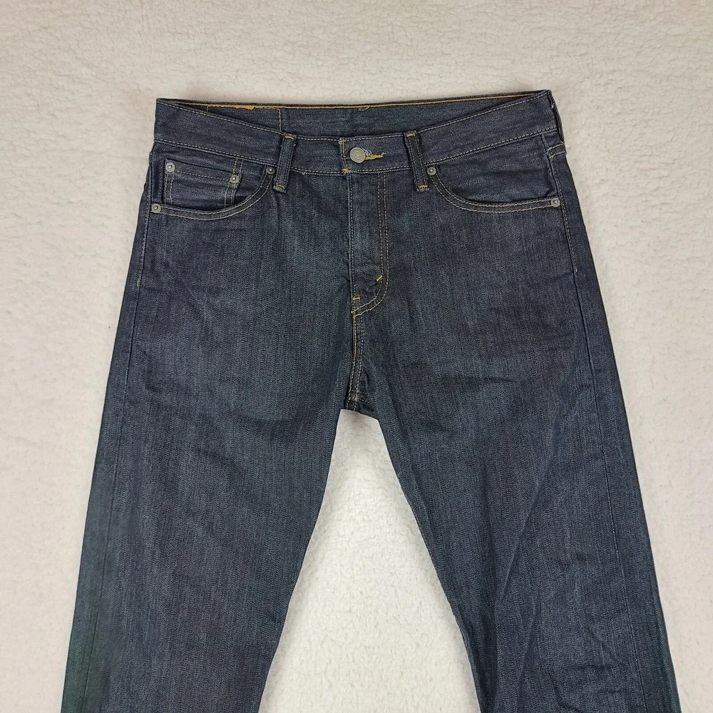 Levi's 508 Jeans Mens 30x32 Regular Tapered Fit‎ Blue Dark Wash